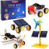 Amazon: $7.49 ($14.99) STEM Building Toys for Kids Ages 8-12, Science Experiments & Solar Car Projects
