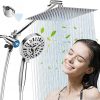 Amazon: $32.99 ($65.99)  10” Magnetic Rain Shower Head with Handheld Spray Combo