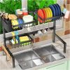 Amazon: $19.99 ($29.99) 2-Tier Over The Sink Dish Drying Rack