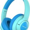 Amazon:$9.99 ($21.99)VibeTune Kids Bluetooth Headphones, 60H Playtime, Volume Limited 85/94dB, Bluetooth 5.4, Type-C Fast Charging, Foldable Wireless Headphones for Kids, Toddler Headsets with HD Mic-Blue Macaron