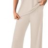 Amazon:$10.99 ($29.99)Womens Two Piece Outfits Pajama Sets 3/4 Sleeve Sleepwear Nightwear Loungewear Matching Lounge Set