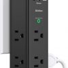 Amazon:$6.99 ($11.99)Surge Protector - Outlet Extender with Rotating and Multi Plug with 6 AC 3 USB Ports (1 USB C), 3-Sided Power Strip with Wall Adapter Charger for Home Travel Office, ETL Listed (1800J)