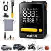 Amazon:$23.98 ($39.99)AstroAI L10 Mini Tire Inflator Portable Air Compressor,150PSI Air Pump for Car Tires with Tire Pressure Gauge,Bike Pump with LED Light,Tire Inflator for Cars,Bikes,Motorcycles,Balls,Car Accessories