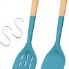 Amazon:  $4.99 ($9.99) Pack of 2 Silicone Spatula, Non Stick Cooking Utensil Set Wooden Handle