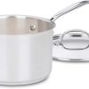 Amazon: $49.95 ($69.95) Chef’s Classic Stainless 4-Quart Saucepan with Cover