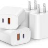 Amazon: $9.98 ($11.99) [4 Pack] USB C Charger Block Fast Charging Multiport Adpater