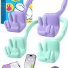 Amazon: $6.99 ($13.99) 2Pk Cell Phone Stand Adjustable Peace Sign Thumbs Lazy Cell Phone Holder