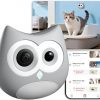 Amazon : $50.99 ($99.00) Litter Box Camera – AI Cat Health Monitoring, Records Cat's Toileting Behavior, Abnormal Alerts, Fits Automatic & Standard Litter Boxes, Multi-Cat Support, Cat Cam with Night Vision(Grey)