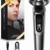 Amazon : $11.99 ($59.99) Electric Razor for Men, IPX8 Waterproof with Type-C Quick Charge, 3D Flex Blades & Pop-Up Trimmer, 60min Runtime, Travel Lock, Wet & Dry Shave,Ash Gray