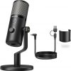 Amazon : $37.76 ($69.99)  MAONO USB Microphone for Gaming Streaming, Podcast Condenser mic with 3 Polar Patterns Software for Twitch TikTok YouTube Discord, Profession Studio Recording Mic for Computer PC Mac DM50