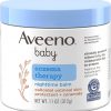 Amazon : $22.99 ($26.74) Aveeno Baby Eczema Therapy Nighttime Body Balm, Moisturizing Eczema Treatment, Ceramides, Triple Oat Complex, Soothes Dry, Itchy Skin, Hypoallergenic, Fragrance & Steroid Free, 11oz