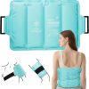 Amazon:  $13.99 ($27.99) Gel Ice Packs Reusable Soft, Ice Pack for Back Pain Relief