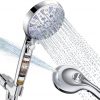 Amazon:  $14.49 ($28.99) High Pressure 10-mode Detachable Shower Head w/ Handheld