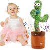 Amazon:  $9.49 ($18.99) Dancing Cactus Baby Toy Talking Cactus, Singing Toy