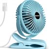 Amazon : $13.99 ($16.99) BESKAR Clip on Fan, Portable Small Desk Fans with Strong Airflow, 3 Speeds with Personal Fans Sturdy Clamp, Quiet Desk Fan & Clip Fan with USB Cord Powered - No Battery