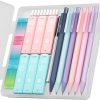 Amazon : $6.98 ($9.99)  Four Candies 6PCS Cute Mechanical Pencils 0.5 & 0.7mm with 360 Leads, 12 Erasers, Aesthetic Preppy School Supplies with Storage Case, Pastel Stationery Set for Girls Writing, Sketching & Art Drawing