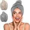Amazon: $5.69 ($9.99) 2 Pk Microfiber Hair Towel Wrap for Women, Super Absorbent