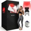Amazon:  $79.99 ($189.99) Sauna Box, Infrared Sauna for Home, Portable Steam Sauna Tent