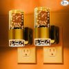 Amazon: $12.99 ($29.99) 2pk Night lights plug into wall, Amber Night Light