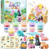 Amazon : $11.49 ($22.99) Air Dry Clay Kit for Kids - 18 Cans of Modeling Clay, 46-Page Guidebook with 26 Character Tutorials, Great Gift for Boys & Girls