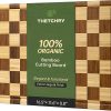 Amazon: $16.19 ($35.99) Checkered Bamboo Cutting Board