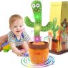 Amazon : $9.49 ($18.99)  MIAODAM Dancing Talking Cactus Toy for Baby Toddler, Colorful Glowing Repeating What You Say, Singing Talking Mimicking Toy for Baby Dancing Cactus,Toys Gift for Kids Baby 1 Year Old