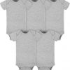 Amazon : $8.00 ($19.99) Gerber Baby 5-pack Solid Onesies Bodysuits