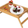 Amazon:  $10.79 ($24.99) Bed Tray Table with Folding Legs