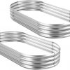 Amazon: $37.36 ($49.99) 2Pcs Galvanized Raised Garden Bed Kit