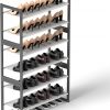 Amazon : $24.93 ($35.81) 6-Tier Shoe Rack Organizer, Zero-Wobble Metal Frame with Screw-Fastened Joints, 11.8