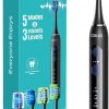 Amazon : $5.99 ($12.99) COSLUS C30 Electric Toothbrush for Adults: 3 Intensities & 5 Modes Customized for Effective Yet Gentle Ultra-Clean Feel, 2 Types of Heads for Gentle or Daily Care, Travel & Home Use, Black, 1PC