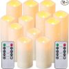Amazon : $11.99 ($23.99) Flameless Candles with Remote & 2/4/6/8H Timers, Outdoor Indoor Waterproof Remote Candles Battery Operated, Electric Led Candles 12pcs for Home/Wedding Decor (D 2.2'' x H 4'' 5'' 6'' 7'')