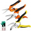 Amazon: $8.80 ($15.99) 3 Pack Garden Pruning Shears Stainless Steel Blades