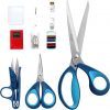 Amazon : $8.49 ($16.99) LIVINGO Fabric Sewing Scissors Set All Purpose - Heavy Duty Tailor Shears with Small Embroidery Thread Snips Sewing Kit for Home Crafting Cutting, 9.5