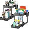 Amazon: $14.99 ($29.99) 2 Pack Under Sink Organizer with Pull-Out Drawer