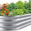 Amazon: $17.97 ($28.99) Galvanized Raised Garden Bed for Outdoor: 4X2X1ft Durable Metal