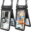 Amazon: $7.99 ($29.99) Double Space Waterproof Phone Pouch (2-Pack)