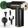 Amazon : $14.99 ($15.79) cotsoco Massage Gun Deep Tissue for Pain Relief with 4 Massage Heads & 6 Speeds, Electric Mini Handheld Body Massager for Any Pain Relief, Best Gifts for Dad and Mom
