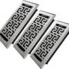 Amazon: $15.62 ($31.24)  3pk Floor Register 4×10 Inches Heavy Duty Walkable Steel Floor Vents