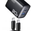 Amazon : $14.44 ($16.99)  INIU USB C Charger Block, 30W PD QC GaN Fast Charging with 5FT Type C Cable & Advanced Protection, Wall Charger with Foldable Plug for iPhone 17 16 15 Pro Max iPad, Samsung S26 S25 Ultra, Pixel 10 9