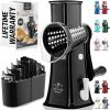 Amazon: $21.80 ($32.99) Rotary Cheese Grater 5 Blade Cheese Shredder