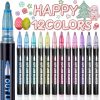 Amazon: $4.79 ($9.99) Outline Glitter Markers, Teen Girl Gifts Trendy Stuff, Art Supplies for Kids