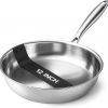Amazon: $16.23 ($17.03) Tri-Ply Stainless Steel Pan – 12 Inch Frying Pan