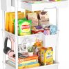 Amazon: $13.79 ($27.99) 3 Tier Rolling Cart with Drawer, Bathroom Storage Organizer