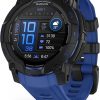 Amazon : $335.10 ($449.99)  Garmin Instinct® 3 – 45 mm, AMOLED Display, Rugged Outdoor GPS Smartwatch, Built-in Flashlight, Supernova Collection Limited Edition Color, Black with Bolt Blue/Black Silicone Band