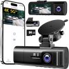 Amazon: $39.99 ($79.99) 4K Dash Cam Front and Rear Inside,3.16″ IPS