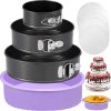 Amazon: $13.18 ($26.95)  Springform Pan Set of 3 Leakproof