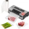 Amazon : $63.09 ($99.99)  Gourmia Vacuum Sealer – Food Preservation System with Marinate Mode and Vacuum Hose, Pulse Control, LED Display, Built-In Cutter, Gentle & Normal Vacuum Options, Stainless Steel