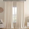 Amazon : $16.00 ($36.99)  Joydeco Velvet Curtains White Blackout Curtains Thermal Insulated 63 inches Long Window Curtains Super Soft Room Darkening Drapes for Bedroom Living Room Elegant Rod Pocket 2 Panels Cream White