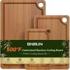 Amazon: $13.49 ($49.99) 3-Piece Bamboo Cutting Board for Kitchen